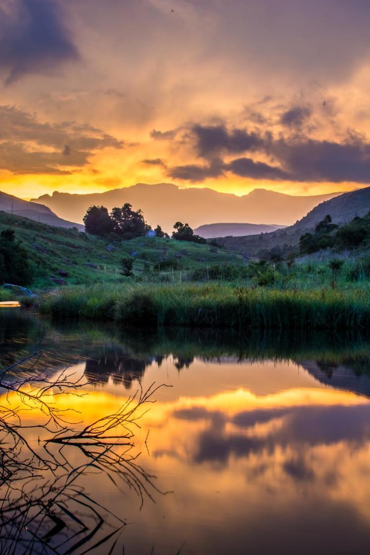 Lolambazo Country House & Cottage - Giants Castle Drakensberg Mahlutshini Rom bilde